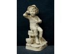 DELIZIOSA SCULTURA AUTENTICA PORCELLANA DI CAPODIMONTE NUMERATA.