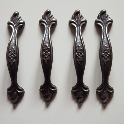 Maniglie in ottone per mobili vintage - Foto 2