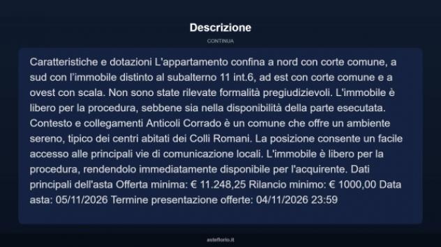 Immobile in asta di 46 m² in vendita a Anticoli Corrado - Foto 7