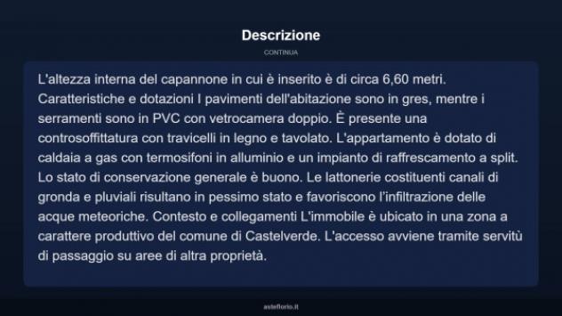 Immobile in asta di 155 m² in vendita a Castelverde - Foto 5