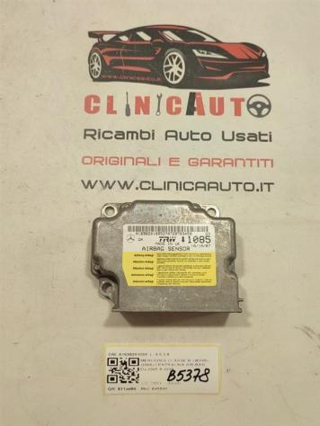 CENTRALINA AIRBAG MERCEDES Classe B W245 1° Serie A1698201085 640940 (0511)