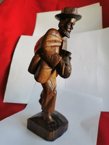 STATUINA  ( LEGNO  MASSELLO ) - Foto 8