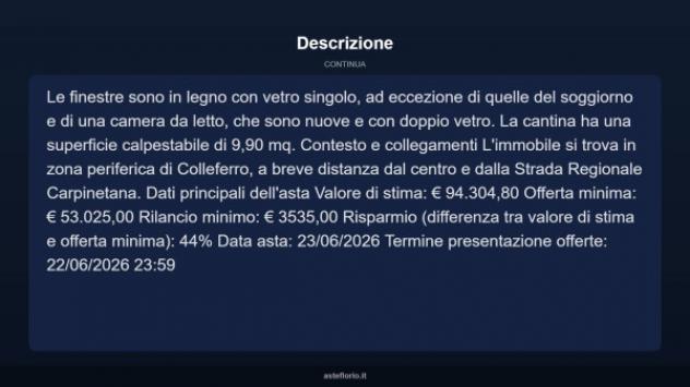 Immobile in asta di 72 m² in vendita a Colleferro - Foto 11