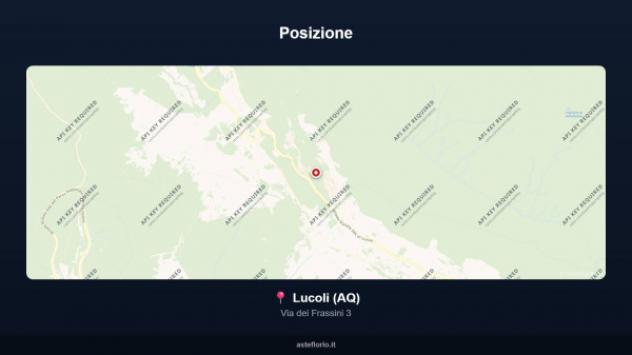 Immobile in asta di 44 m² in vendita a Lucoli - Foto 16