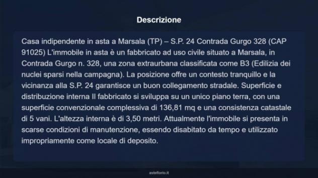 Immobile in asta di 136 m² in vendita a Marsala - Foto 11