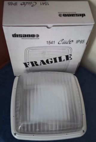 Lampada a LED Disano Cubo 1845 cod. 42744500 – 9W CLD CTL Grigio IP65 - NUOVO - Foto 5
