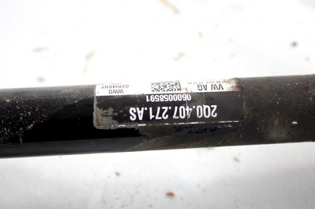 2Q0407271AS SEMIASSE SEMIALBERO ANTERIORE SINISTRO SKODA KAMIQ 1.6 D 85KW AUT 5P (2020) RICAMBIO USATO - Foto 5