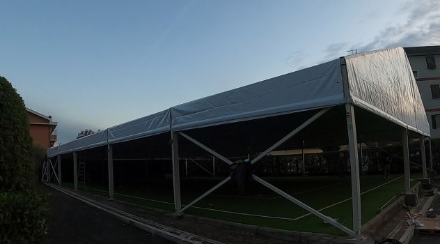 tendostruttura tetto curvo 10x25 pronta consegna - Foto 2