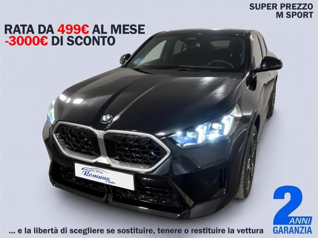 NEW Bmw X2 20d sDrive M Sport 163cv auto#PACK LUCI INTERNE!