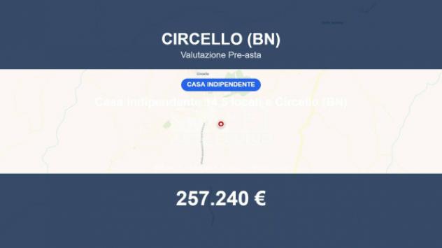 Immobile in asta di 498 m² con più di 5 locali in vendita a Circello