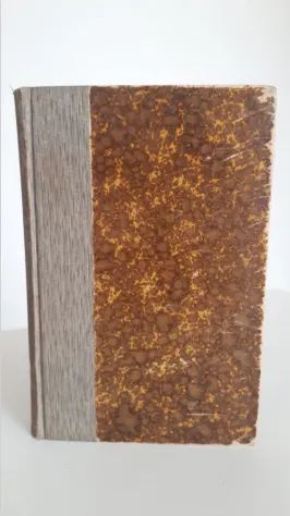 libro antico con copertina rigida voltaire philosophie anni 800 900 filosofia