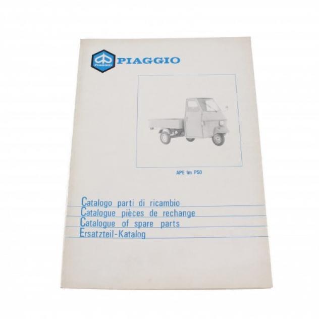 Catalogo parti di ricambio Piaggio Ape Tm P50