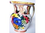 Castelli-Umbria- Brocca in ceramica dipinta a mano-Lab. Ceramica DDS-ca1970-