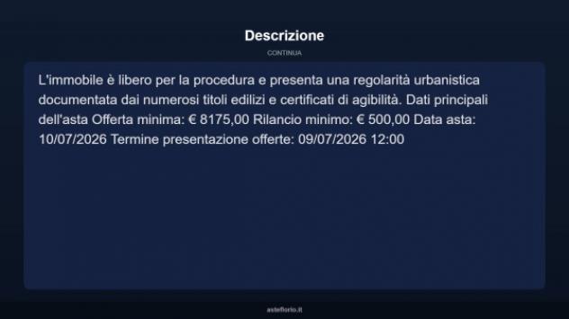 Immobile in asta di 19 m² in vendita a Macerata - Foto 4