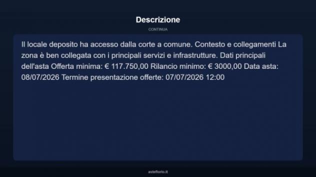 Immobile in asta di 249 m² con più di 5 locali in vendita a Larciano - Foto 4