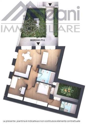 69 - A5_OP - 3 LOCALI CON 2 GIARDINI PRIVATI - NUOVA "RESIDENZA LE CORTI"
