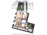69 - A5_OP - 3 LOCALI CON 2 GIARDINI PRIVATI - NUOVA "RESIDENZA LE CORTI"