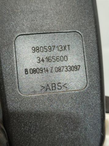 AGGANCIO CINTURA DI SICUREZZA POSTERIORE CITROEN C4 Cactus 98059713XT EB2FD-HMU-HM01 (1418) - Foto 3