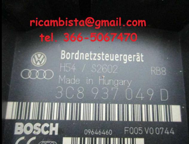 3C8937049D Volkswagen Touran 1.9 body computer - Foto 2