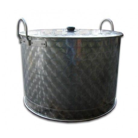 BOLLITORE 120 LITRI CON MANICHE IN ACCIAIO INOX 3 FONDI - Foto 2