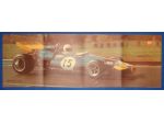 EXC.POSTER AUTOSPRINT ANNI 70: BRABHAM - FORD pilota Jack BRABHAM