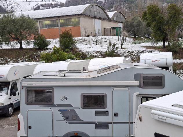 CAMPER KNAUS DUCATO MANSARDATO 6 POSTI SEMIDINETTE LETTO MATRIMONIALE GARAGE CLIMATIZZATORE FOTOVOLTAICO CAMPEGGIO USATI GENERALI 1421 - Foto 7