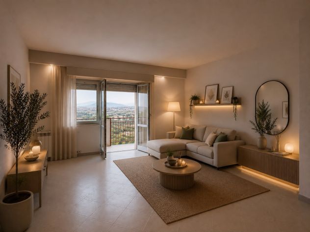 Ampio appartamento panoramico con vista sul Golfo di Castellammare, garage e pos - Foto 6