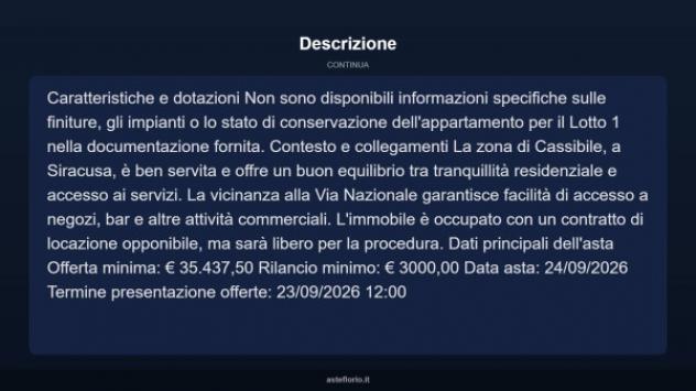 Immobile in asta di 90 m² in vendita a Siracusa - Foto 3