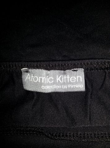 TOP NUOVO NERO ELEGANTE PER DISCOTECA,CAPODANNO,ESTATE,ORIGINALE MARCA"ATOMIC KI - Foto 2