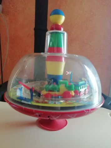 Trottola vintage anni 80 con trenino - Foto 4