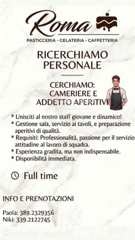 Addetto preparazione aperitivi
