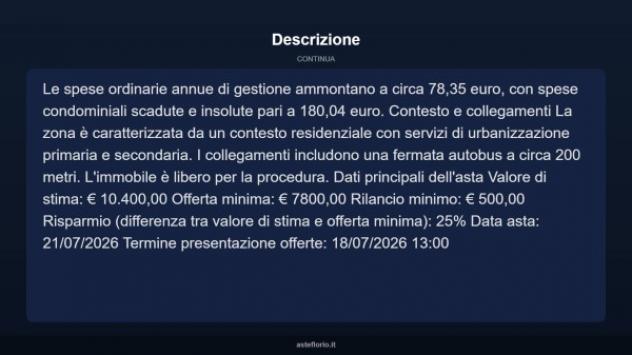 Immobile in asta di 13 m² in vendita a Ornago - Foto 10