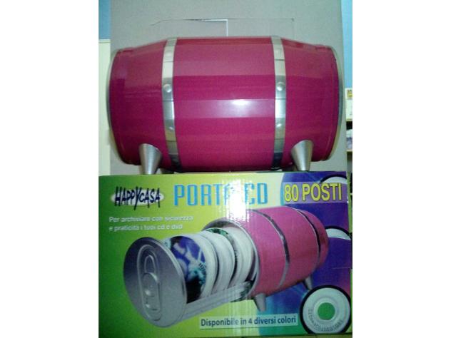 Porta CD/DVD 80 posti Nuovo Euro 10