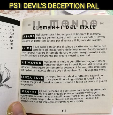 PS1 DEVIL'S DECEPTION PAL RARO - Foto 4