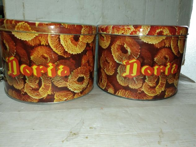 2 VECCHIE SCATOLE DI BISCOTTI DORIA DA COLLEZIONE - Foto 9