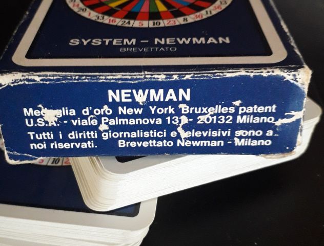 Carte da gioco Roulette  Esacolor Pronostigramma Newman  Modiano  fine anni 60, - Foto 3