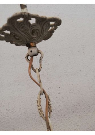 Lampadario antico 5 luci - Foto 5