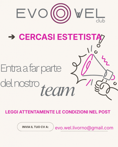 Cercasi estetista