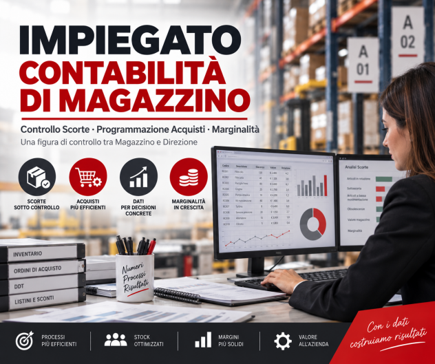 IMPIEGATO CONTABILITÀ DI MAGAZZINO