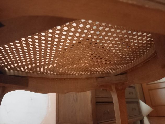 Vendo sedia poltrona in legno e paglia di vienna - Foto 2