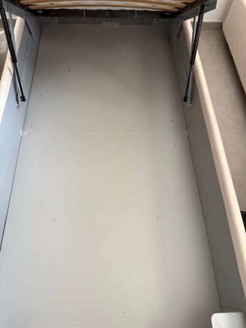 Letti singoli contenitore 100×200 con materasso Memory 90×190 - Foto 4