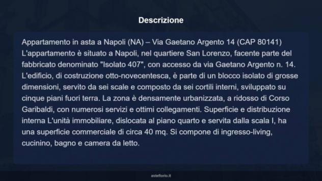 Immobile in asta di 40 m² in vendita a Napoli - Foto 12