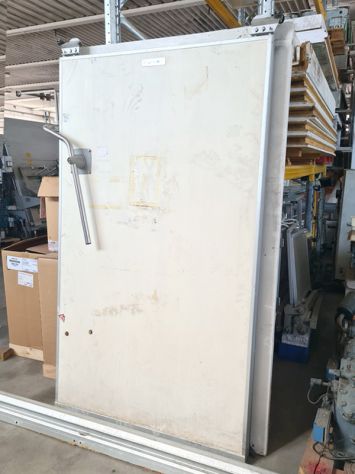 porta per celle con rotaia di scorrimento usata - Foto 3