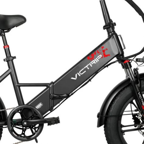 FAT BIKE PIEGHEVOLE VICTRIP T5S 250W 48V NUOVO - Foto 3