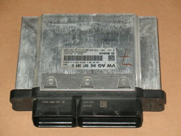 0261S07726 ECU VW GOLF VII 1.2 1.4 0261S07726 04E907309A MED17.5.21 HW:H10
