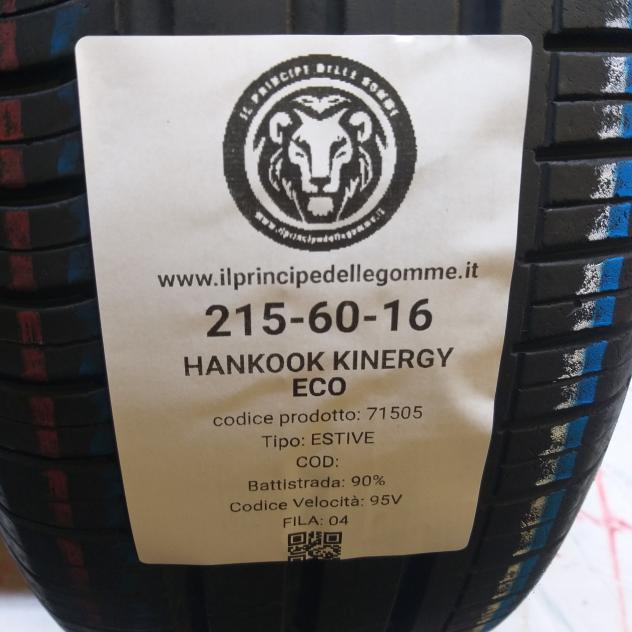 2 GOMME 215 60 16 HANKOOK A71505 - Foto 2