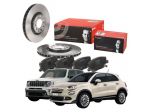 Dischi e Pastiglie Freno Anteriori Brembo per Fiat 500X e Jeep Renegade 305 mm