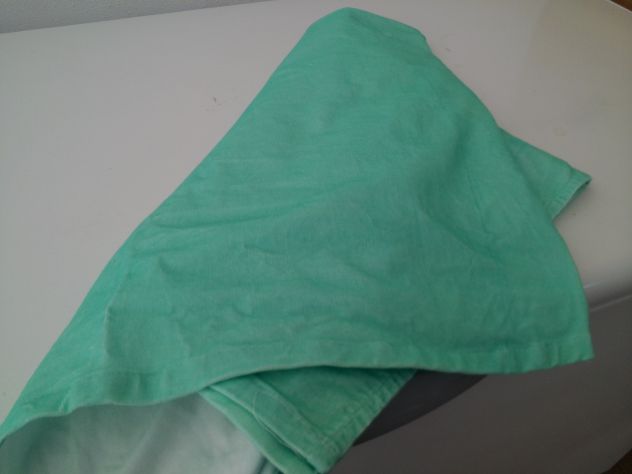 Paracolpi verde coordinato, trapunta, lenzuola e copertina estiva - Foto 6