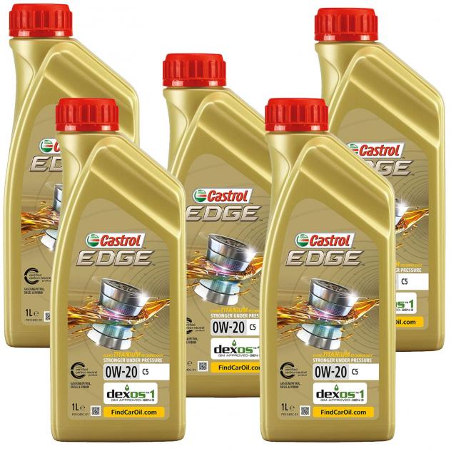 Olio motore Castrol 0W20 C5 Lt 5