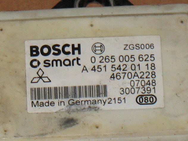 0265005625 SENSORE IMBARDATA SMART FORTWO 451 1.0 0265005625 A4515420118 - Foto 2
